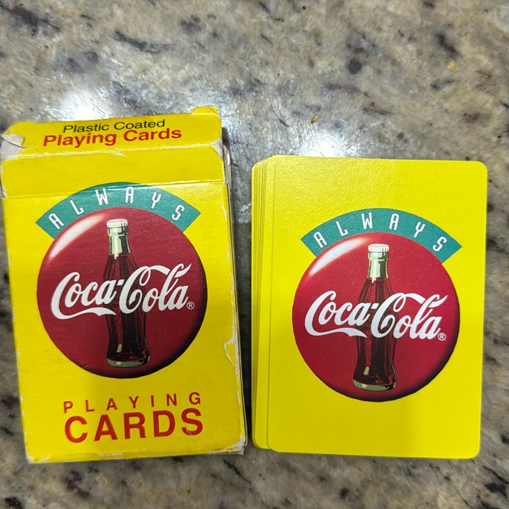 1994 Coca cola playing cards. Excellent condition